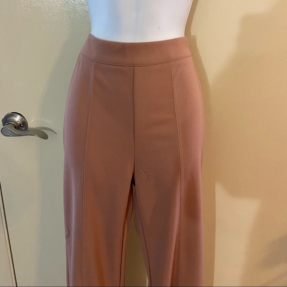 Shein Tan long flowy dress pants. - Picture 2 of 5